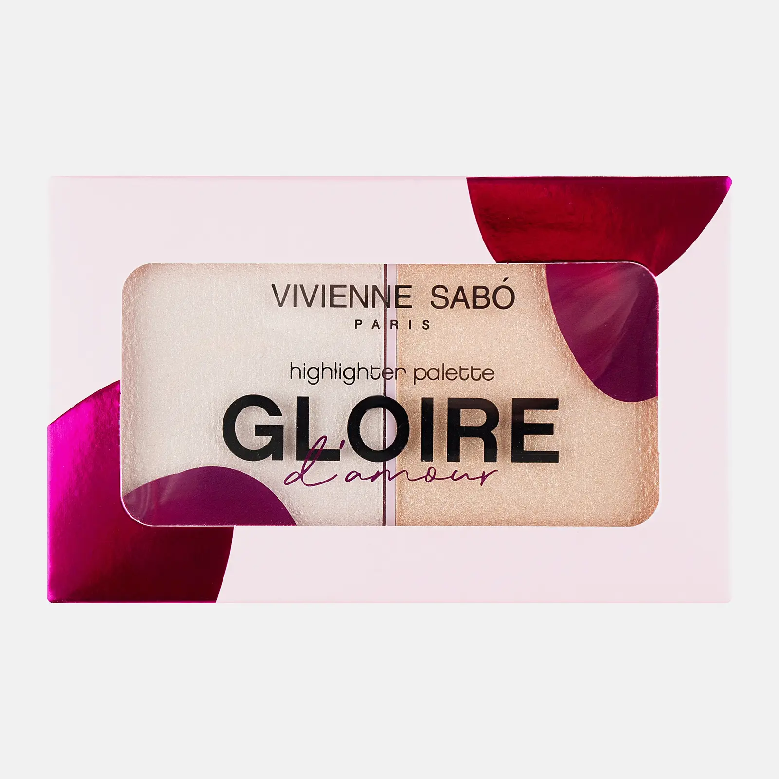 Палетка хайлайтеров Vivienne Sabo Gloire damour 01 