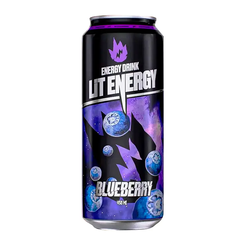 Изображение товара Напиток Lit Energy энергетический Blueberry 450мл