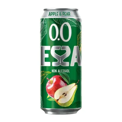 Изображение товара Пивной напиток Essa яблоко-груша безалкогольный пастеризованный 450мл