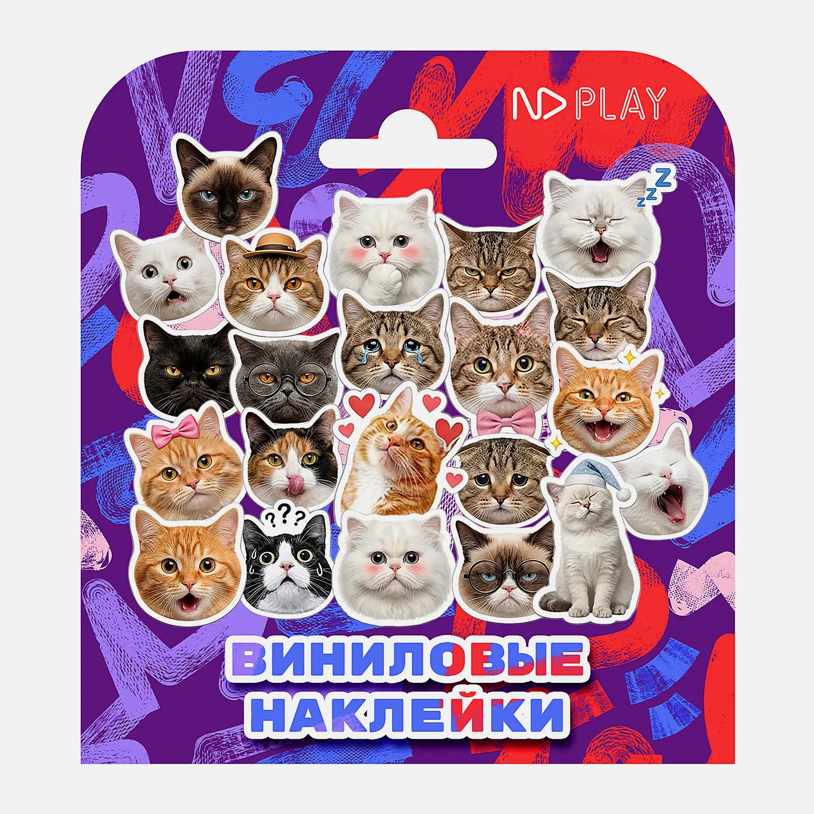 Наклейки виниловые ND Play 25шт в ассортименте - фото 2