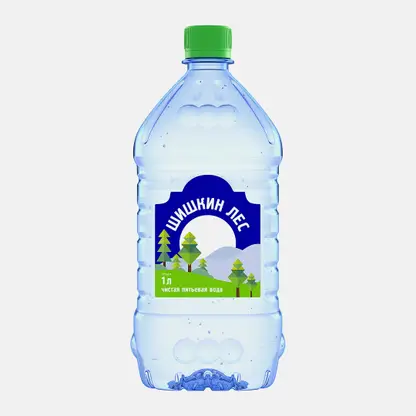 Вода Шишкин лес питьевая негазированная 1л
