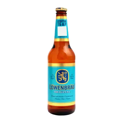 Изображение товара Пиво Lowenbrau Original светлое 5.4% 450 мл натуральное классическое немецкое пиво