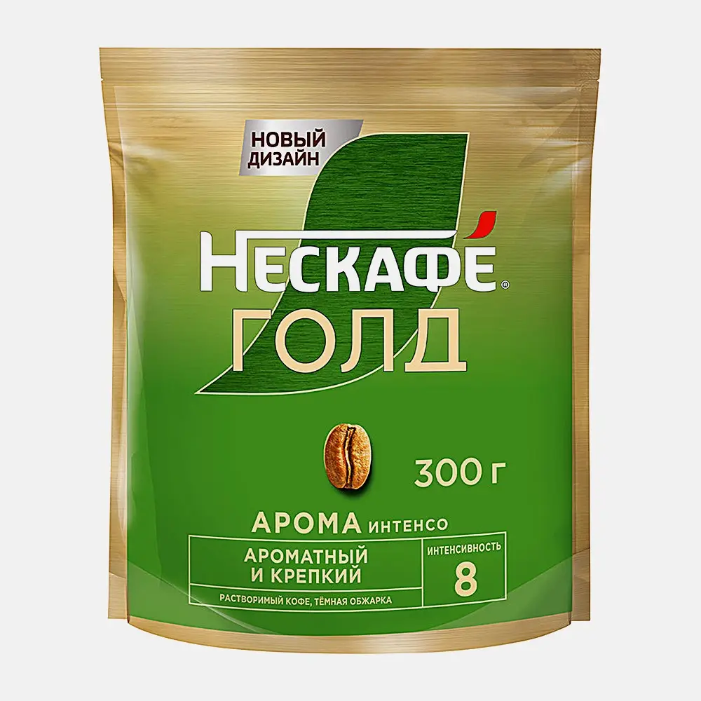 Кофе сублимированный Нескафе Голд Арома Интенсо 300г