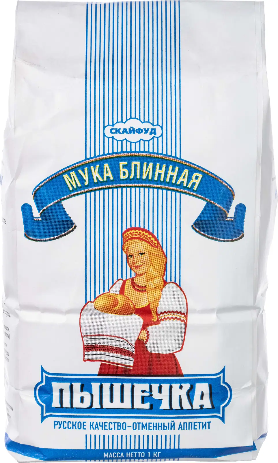 Изображение товара Мука Пышечка Блинная 1кг