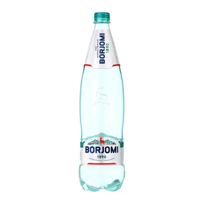 Изображение товара Вода Borjomi минеральная лечебно-столовая газированная 1.25л