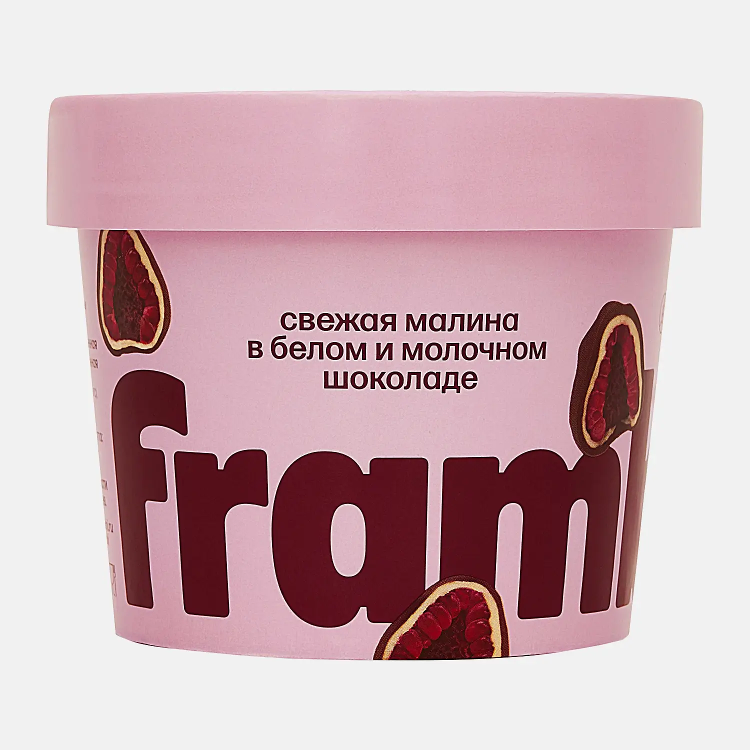 Изображение товара Малина в белом и молочном шоколаде быстрозамороженная Frambini 130г