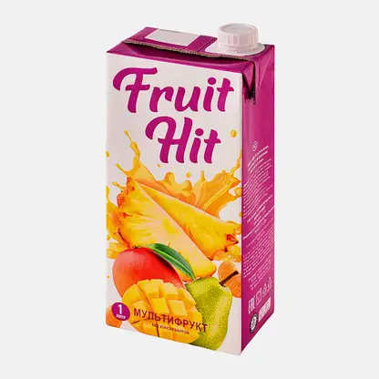 Нектар Fruit Hit мультифруктовый 1л