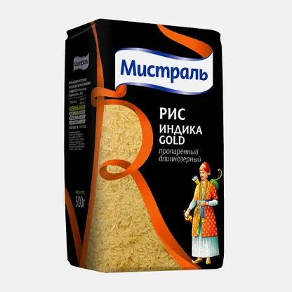 Рис Мистраль индика Gold 500г