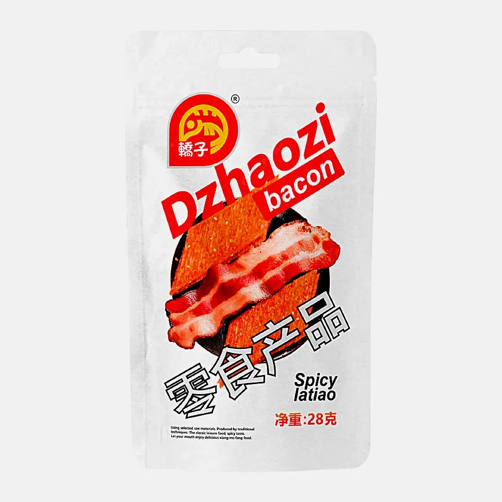 Снэк Палочки Латяо со вкусом бекона Джаузи 28г