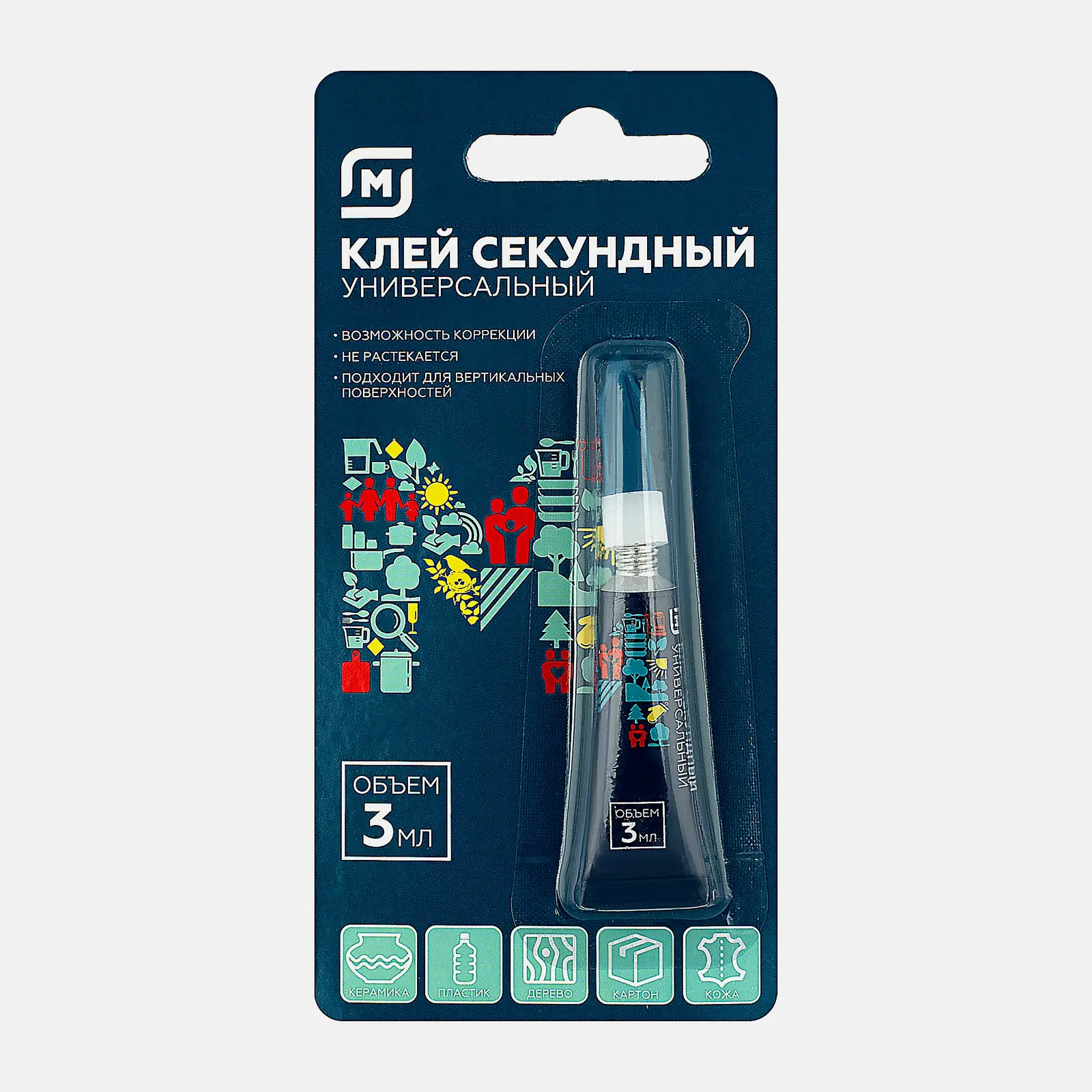 Клей Megamag Master универсальный секундный 3мл