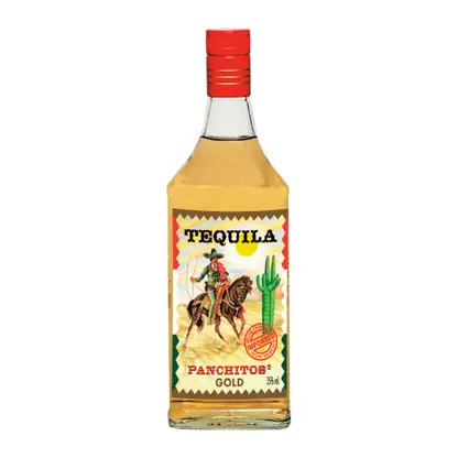 Спиртной напиток Текила Panchitos Gold 35% 700мл