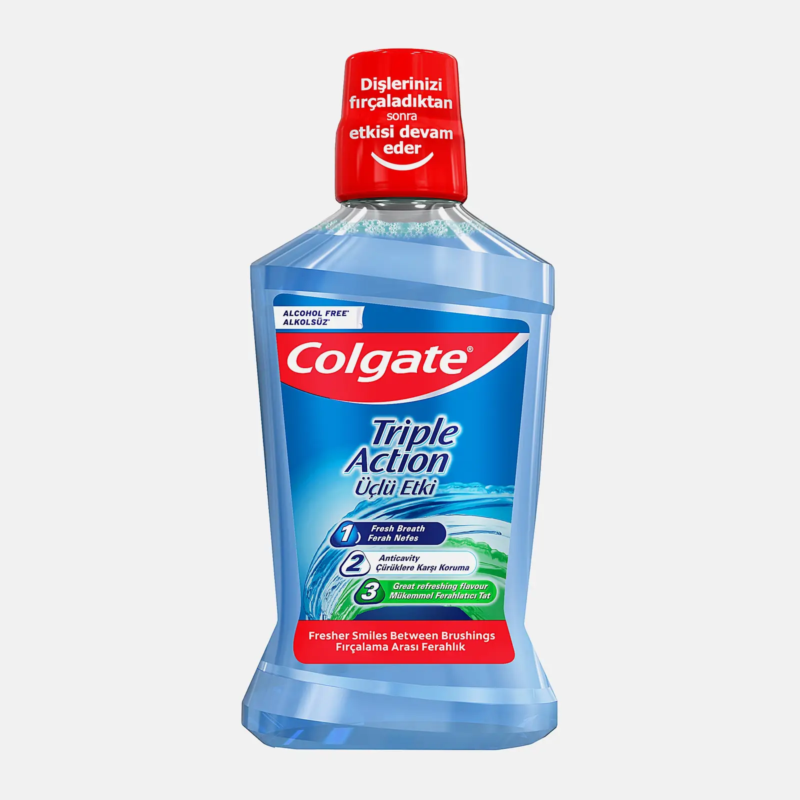 Изображение товара Ополаскиватель Colgate Тройное действие 500мл для свежести и укрепления зубов