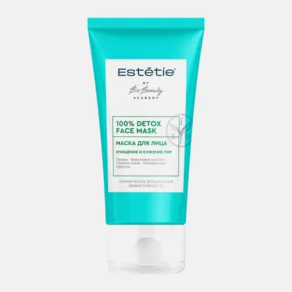 Маска для лица 100% Detox Face Mask Estetie 50мл