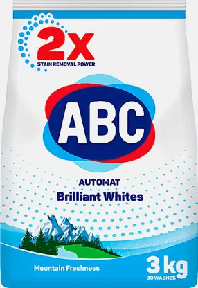 Стиральный порошок ABC автомат горная свежесть 3кг