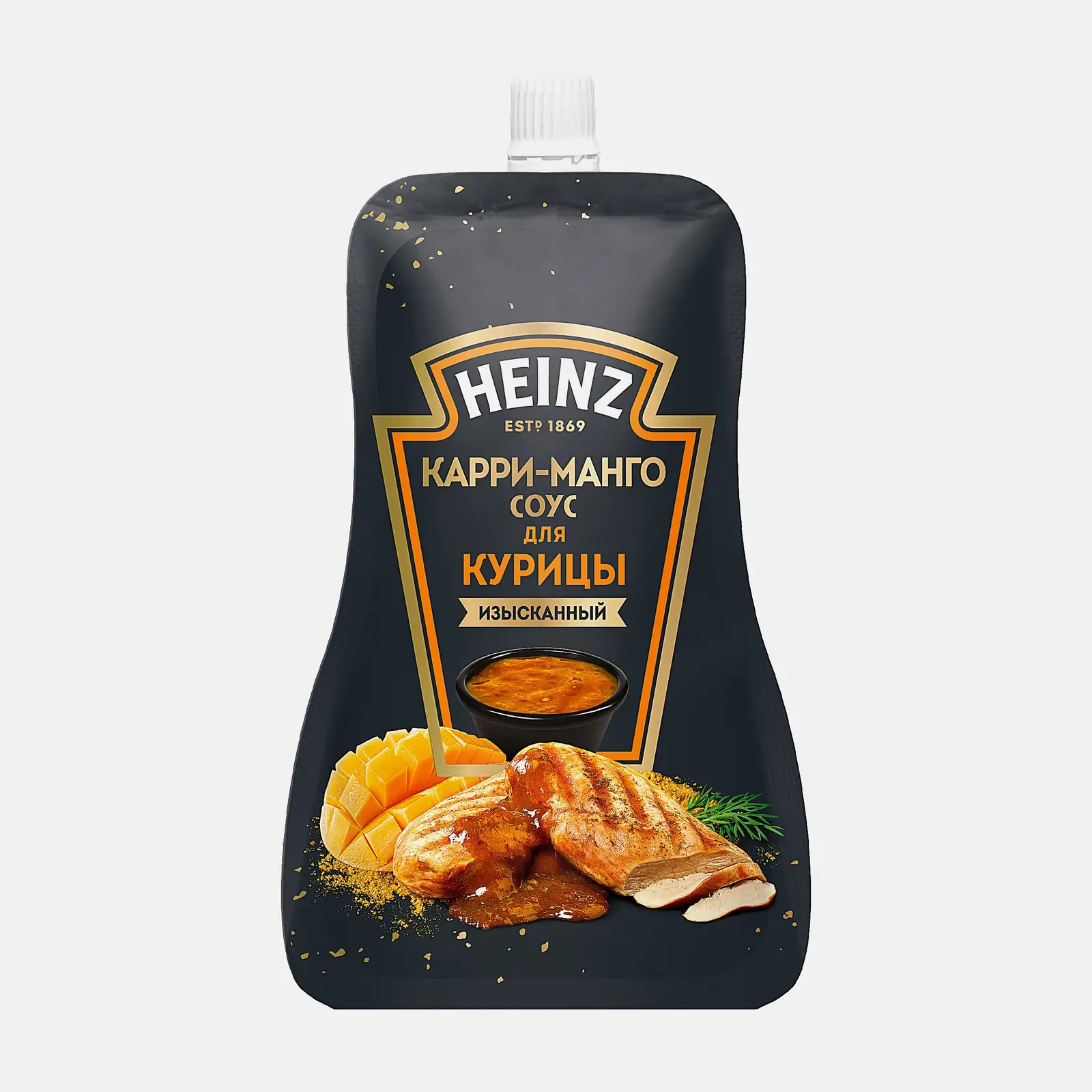 Соус Heinz Карри-Манго для курицы 200г Соус Heinz Карри-Манго для курицы 200г