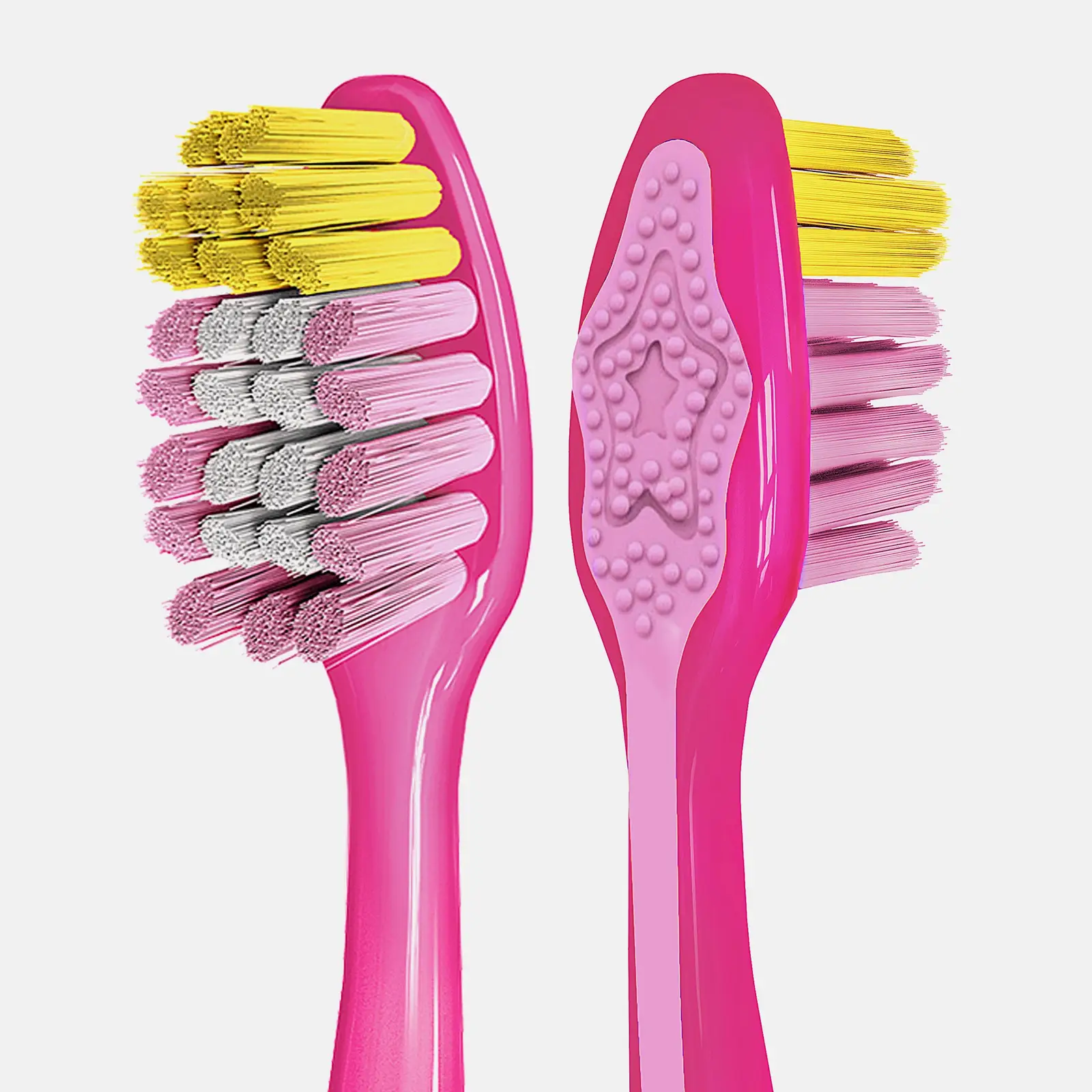 Зубная щётка Colgate Barbie StarSmile детская 5+ супермягкая 28г - фото 5