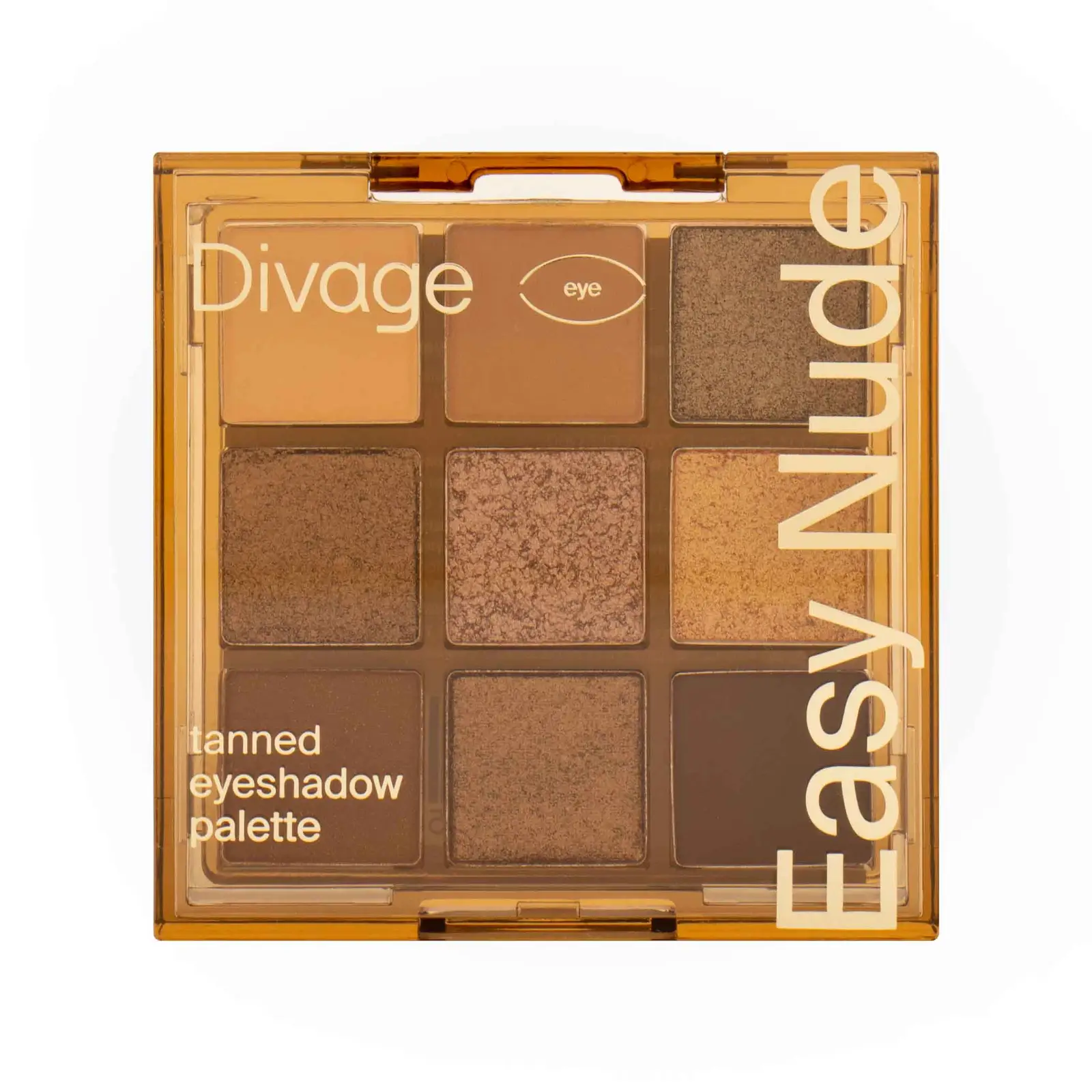 Палетка теней для век Divage Easy Nude tanned