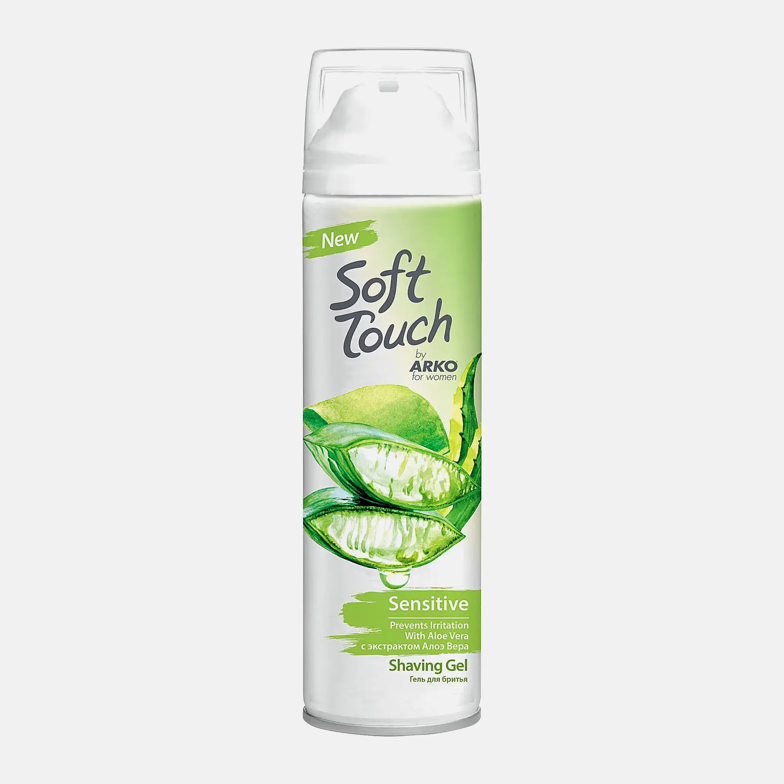 Гель для бритья Arko Soft Touch Алоэ 200мл