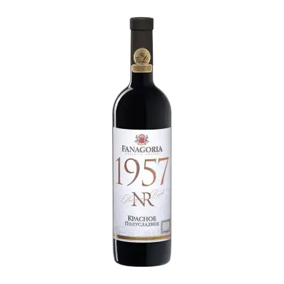 Изображение товара Вино Fanagoria NR красное полусладкое 13% 750мл