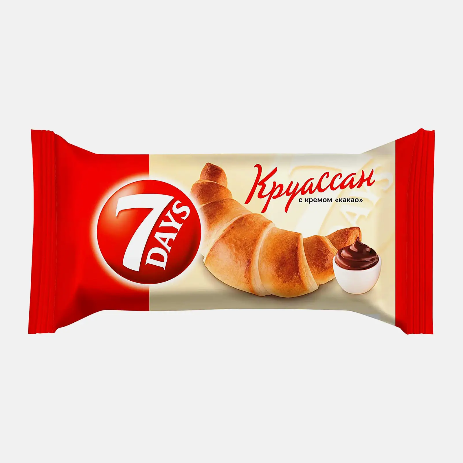 Изображение товара Круассан с какао-кремом 7Days 65г индивидуальная упаковка