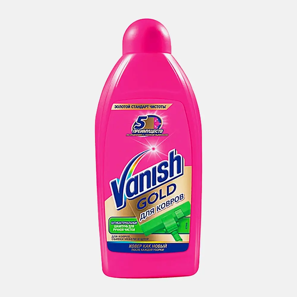 Средство для чистки ковров Vanish Антибактериальный 450мл Средство для чистки ковров Vanish Антибактериальный 450мл