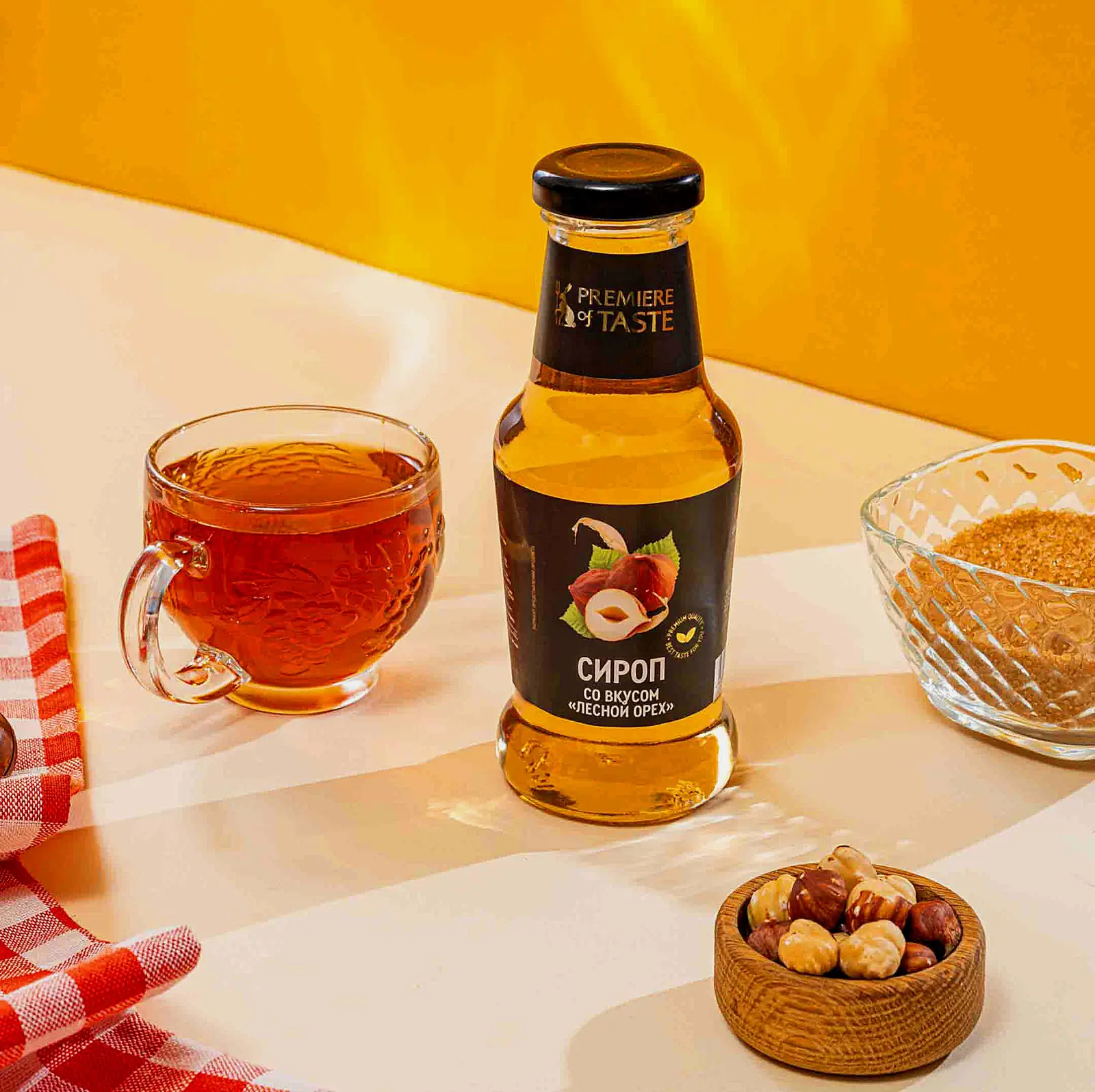 Сироп Лесной орех Premiere Of Taste 250мл