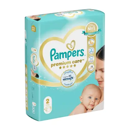 Изображение товара Подгузники Pampers Premium Care 2 Mini (4-8 кг) 40шт