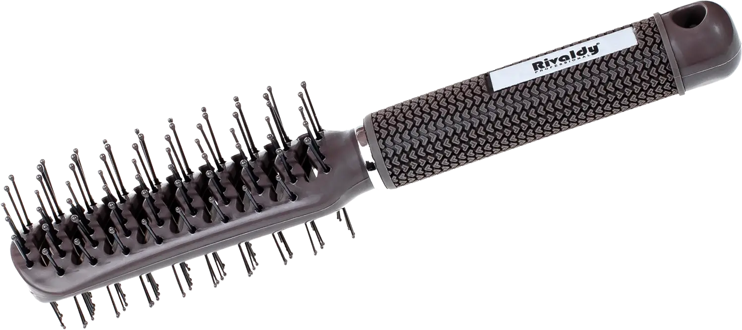 Расческа Магнат СМ6842 скелетная двухсторонняя brown 4.6*23*4.2см 78г