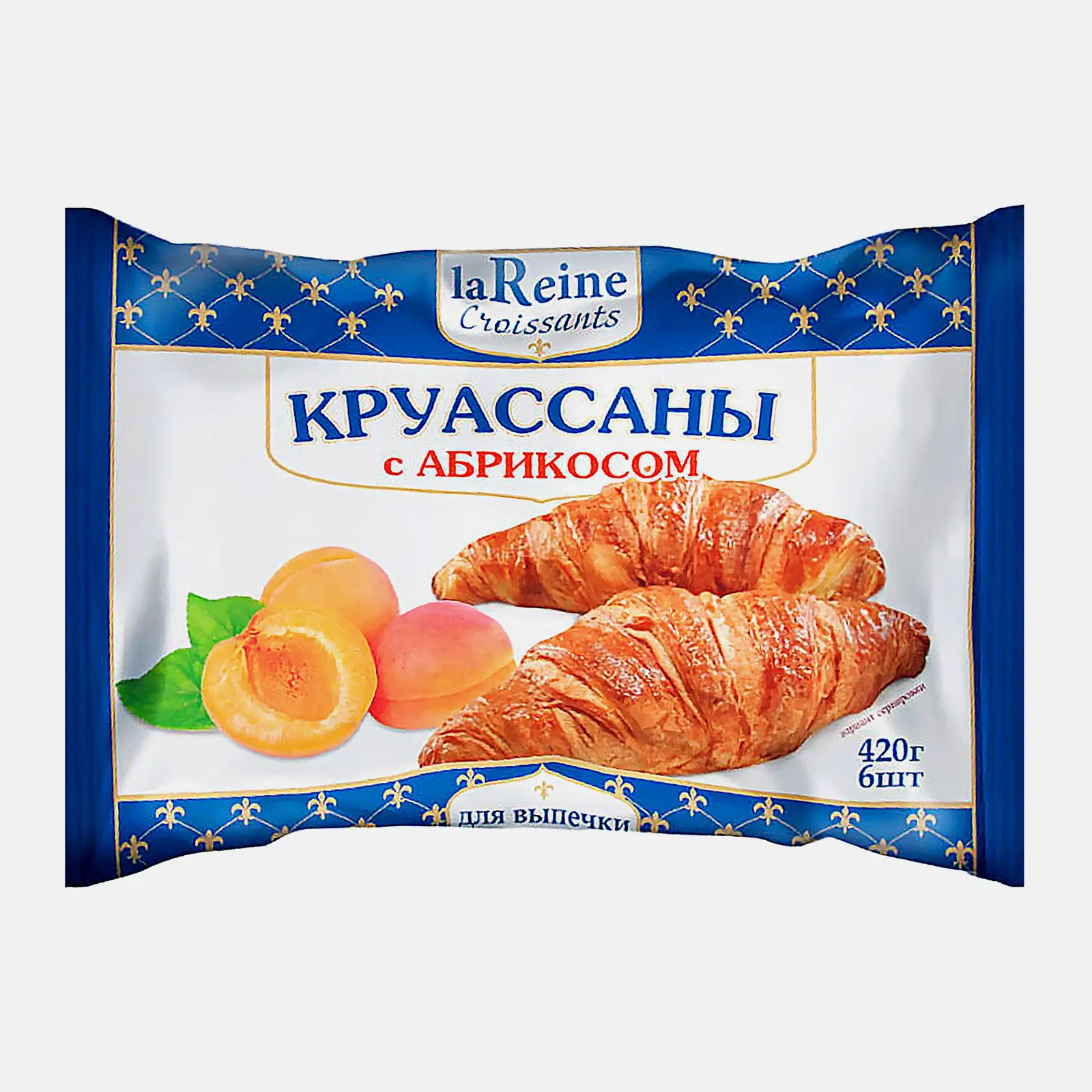 Изображение товара Круассаны La Reine с абрикосом 420г