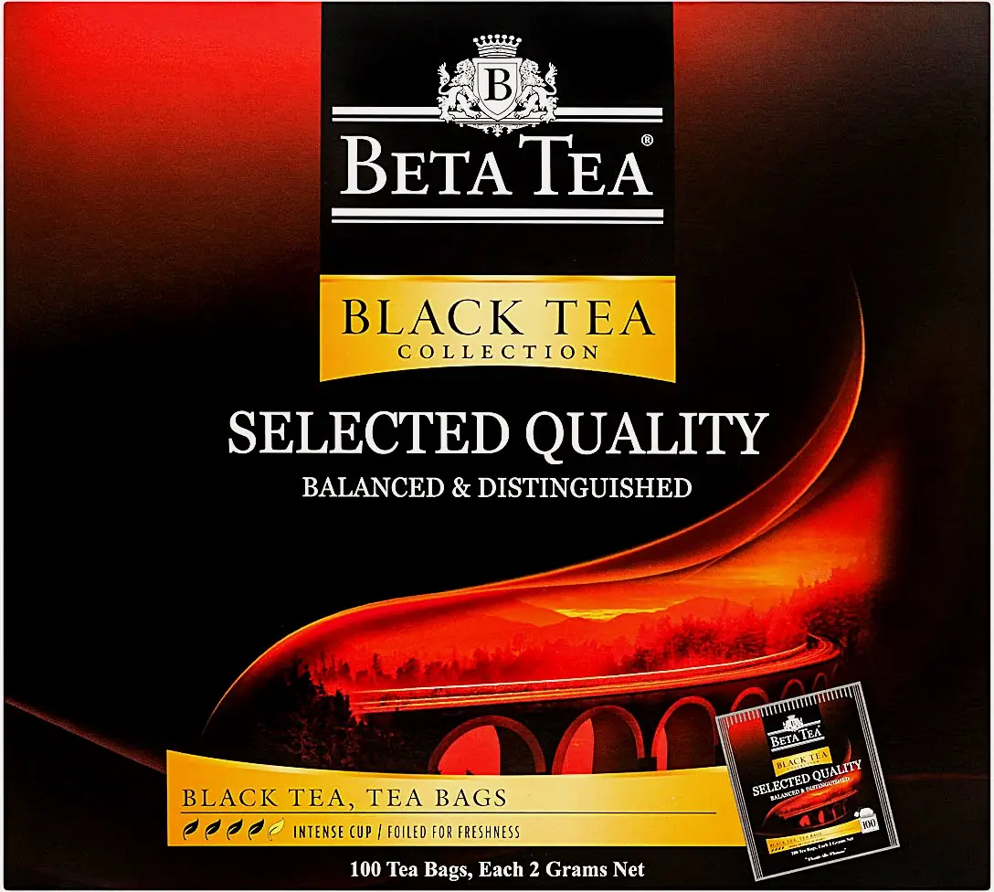 Изображение товара Чай черный Beta tea Selected Quality 100пак