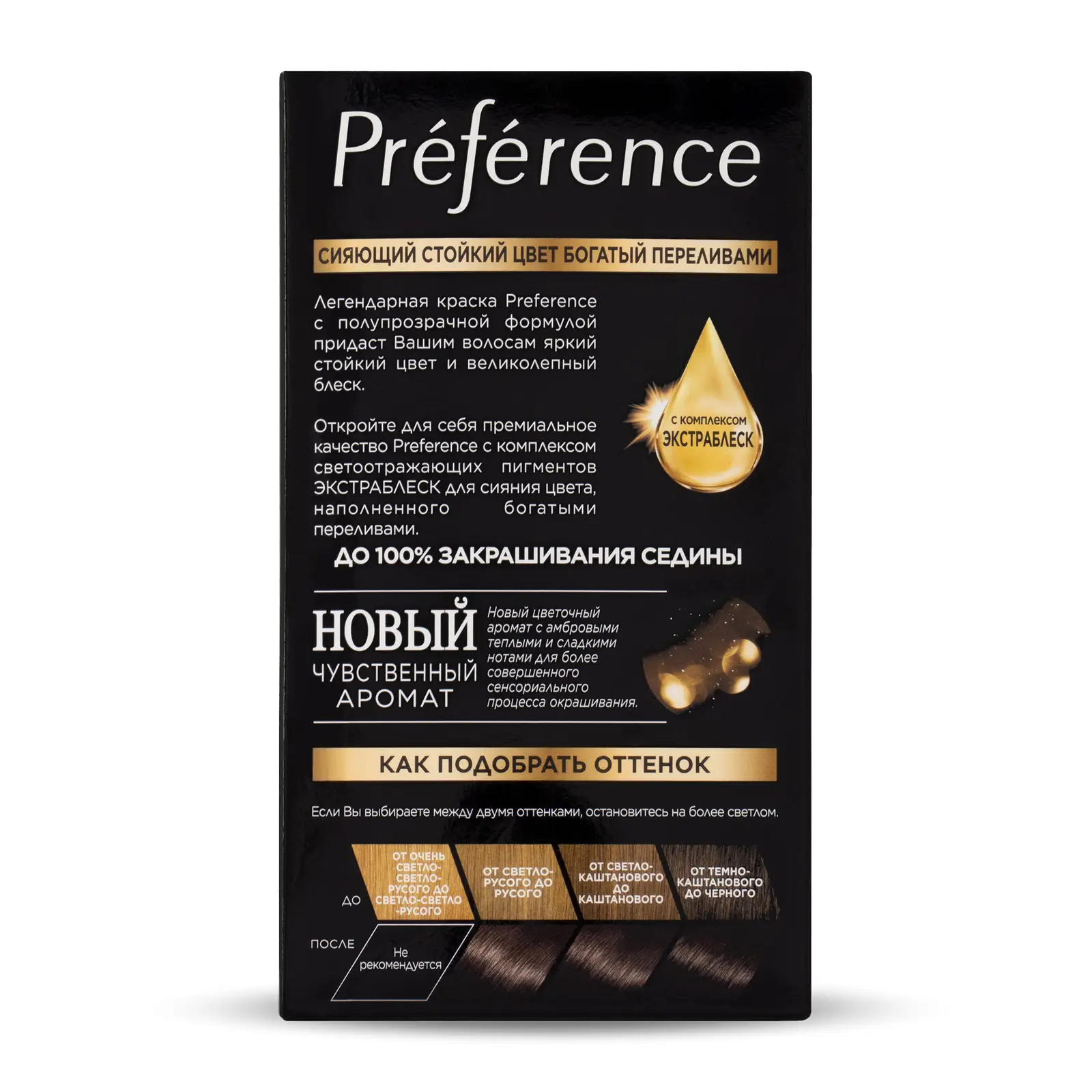Стойкая краска для волос L’Oréal Paris Preference оттенок 5.21 Глубокий светло-каштановый
