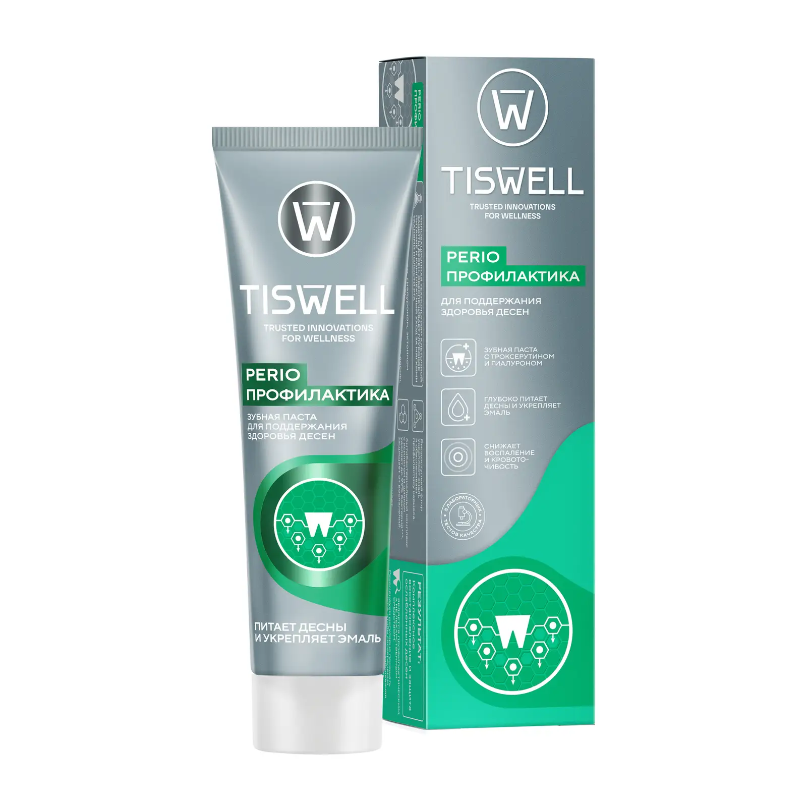 Зубная паста Tiswell Perio Профилактика для поддержания здоровья десен 110г