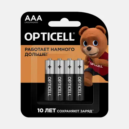 Батарейки Opticell Basic AAA 4шт