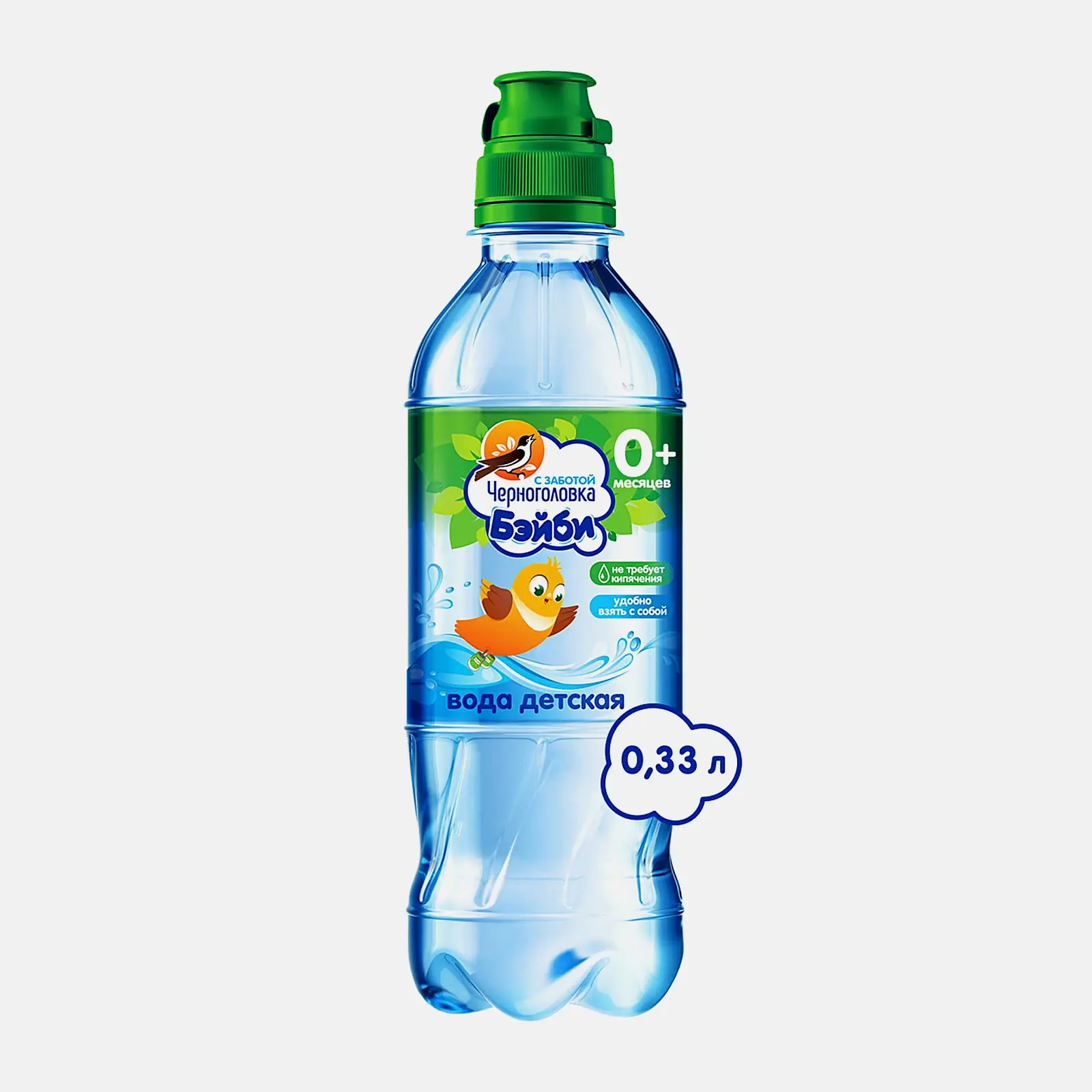 Изображение товара Вода Черноголовка Бейби детская негазированная 330мл