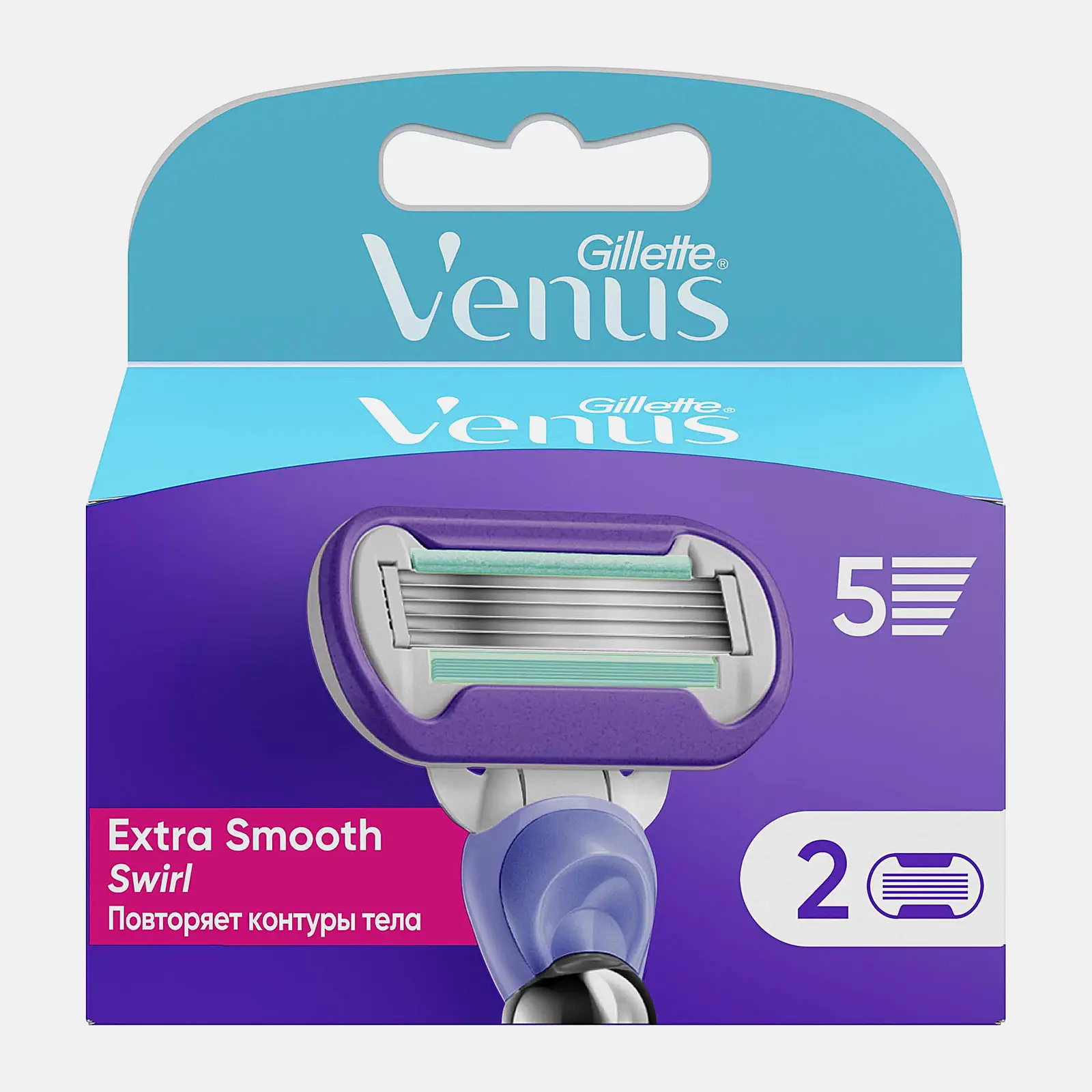 Кассеты для бритья Gillette Venus Swirl 2шт Кассеты для бритья Gillette Venus Swirl 2шт