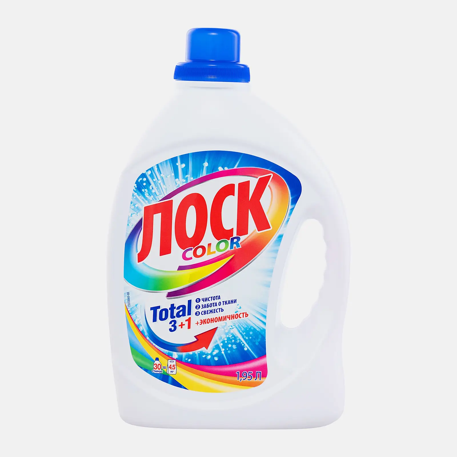 Гель для стирки Лоск Колор для цветного жидкий порошок 30 стирок 1.95л