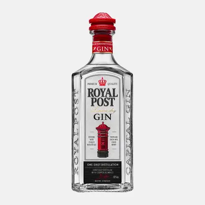Джин сухой London Dry Royal Post 40% 500мл