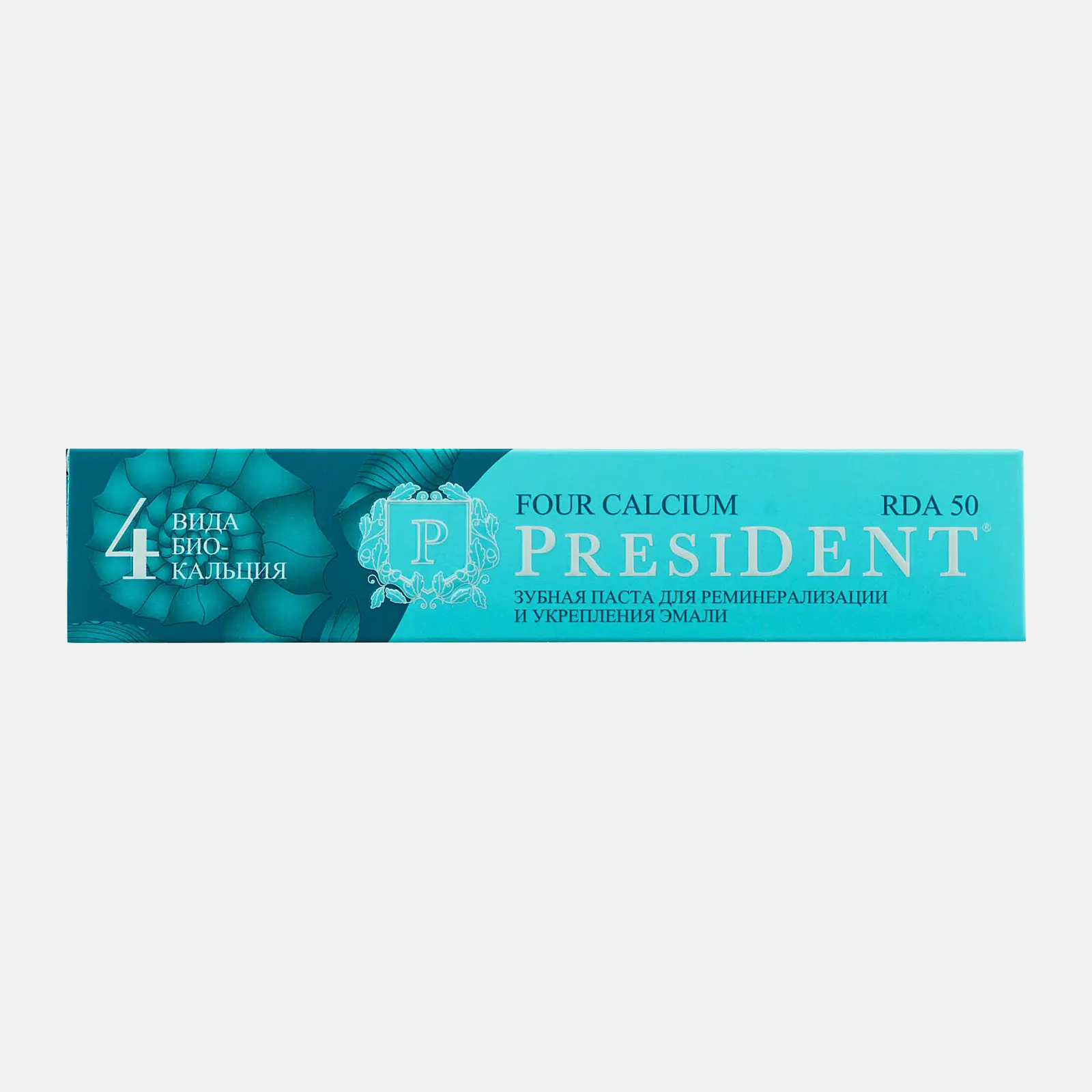 Зубная паста President Four Calcium 75г