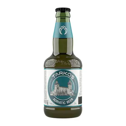 Изображение товара Светлое пиво фильтрованное пастеризованное Tarkos Adriatic Beer 4.5% 450мл