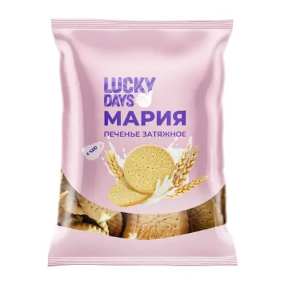 Изображение товара Печенье Lucky Days затяжное Мария 300г