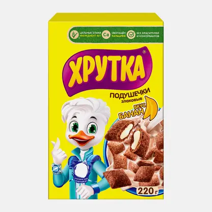 Подушечки Хрутка со вкусом банана 220г