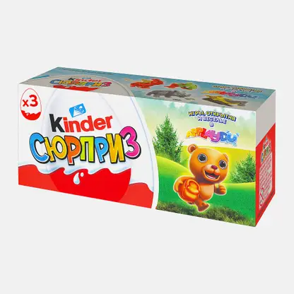 Яйцо с игрушкой из молочного шоколада ApplayDu Kinder Сюрприз 60г