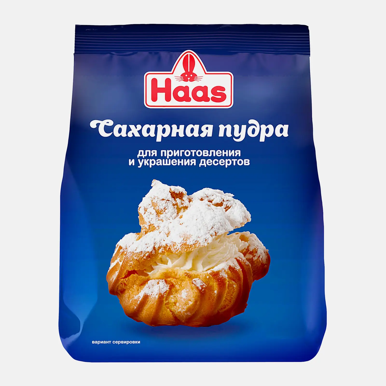 Изображение товара Пудра сахарная Haas 250 г для кондитерских изделий