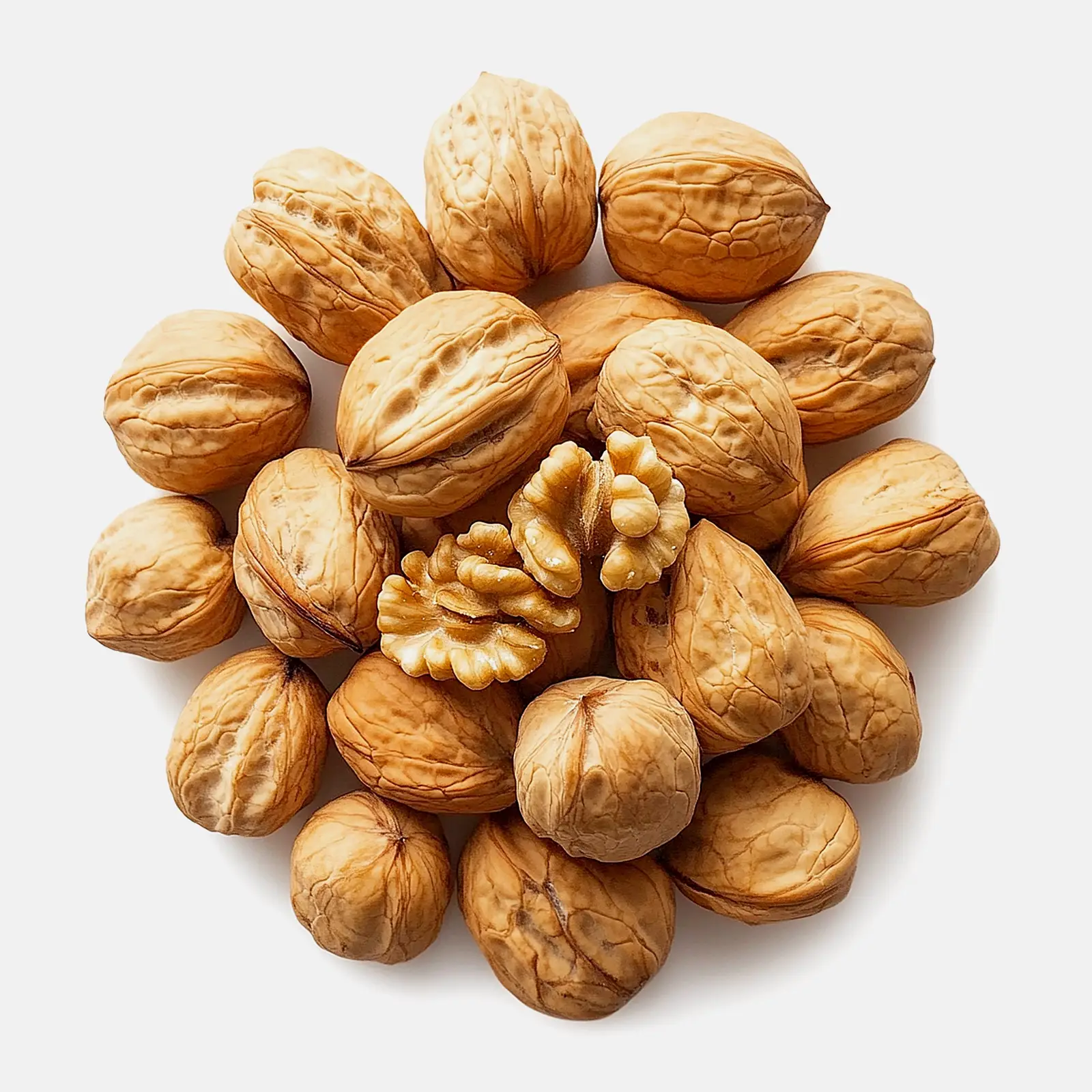 Изображение товара Грецкие орехи в скорлупе натуральный продукт вес 150 г