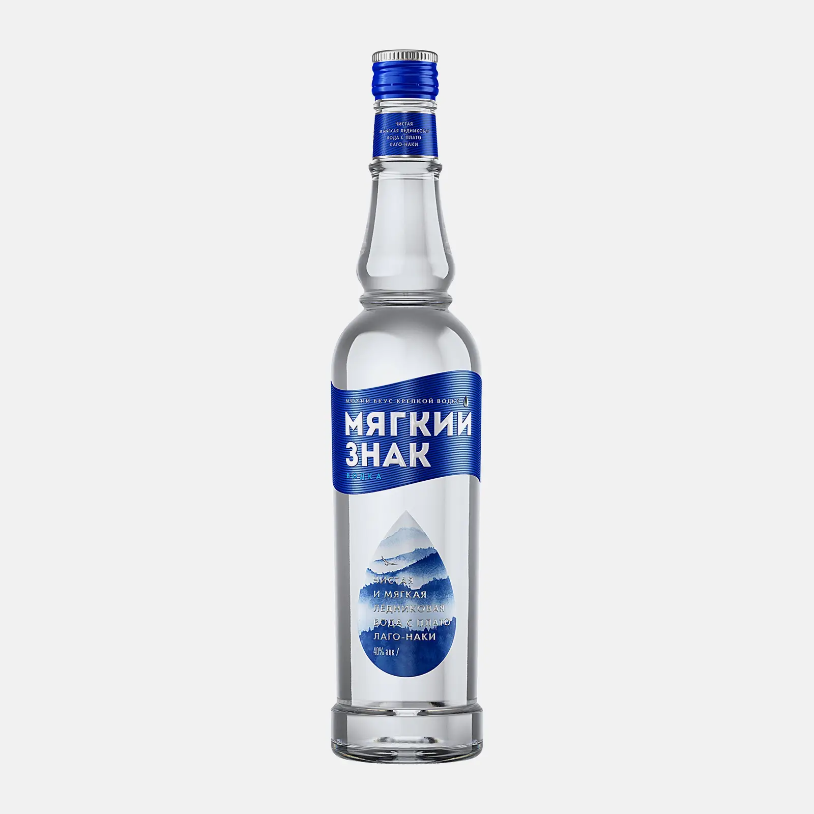 Водка Мягкий знак классическая 40% 500мл