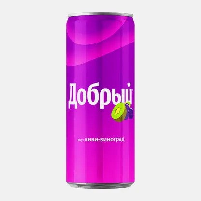 Напиток Добрый Киви-Виноград 330мл