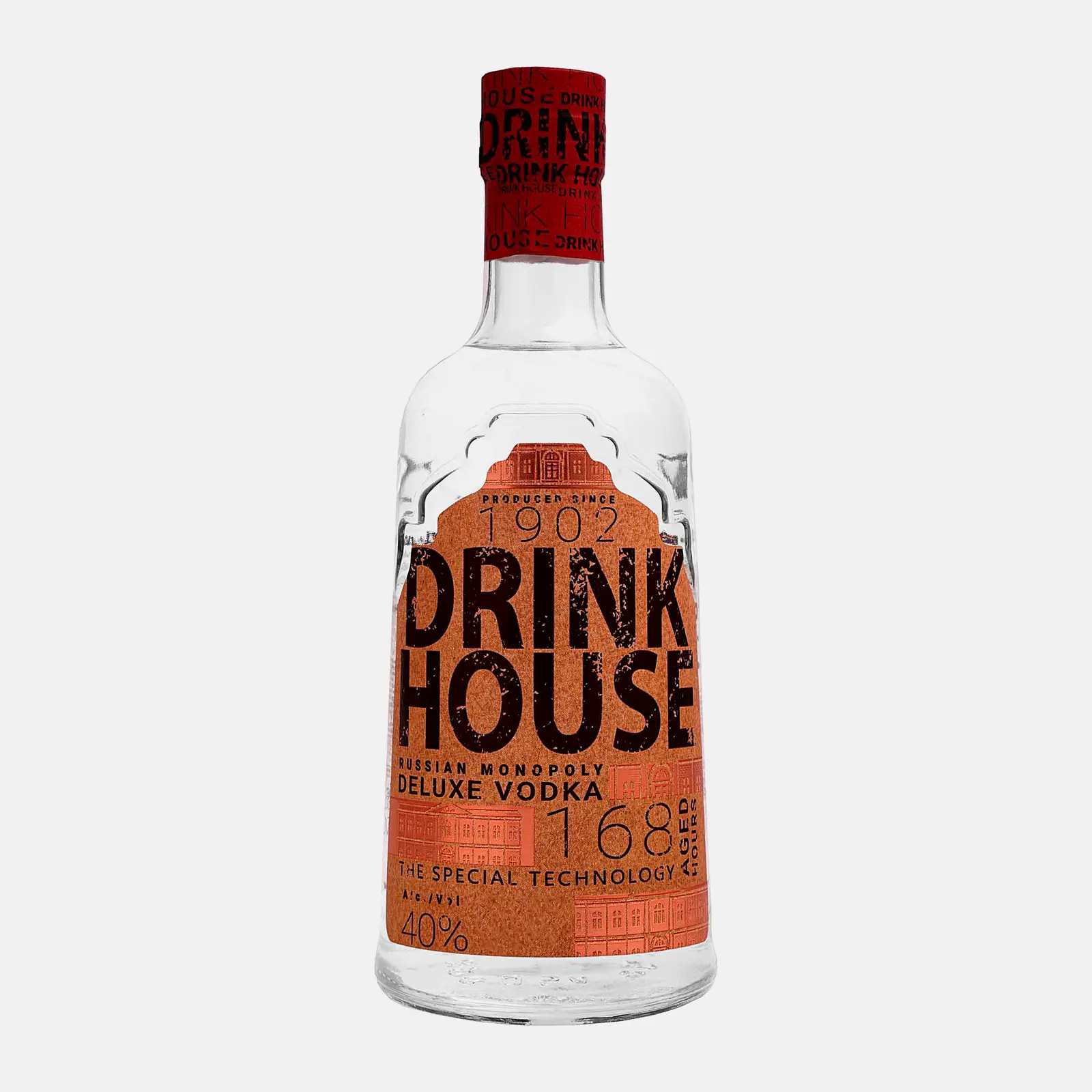 Водка Drink House Deluxe 40% 500мл Водка Drink House Deluxe 40% 500мл