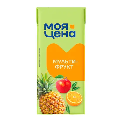 Изображение товара Напиток Моя цена Мультифрукт 950мл
