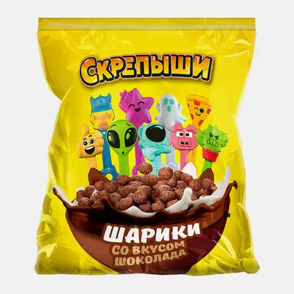 Шарики со вкусом шоколада Праздник Сластены 170г в ассортименте