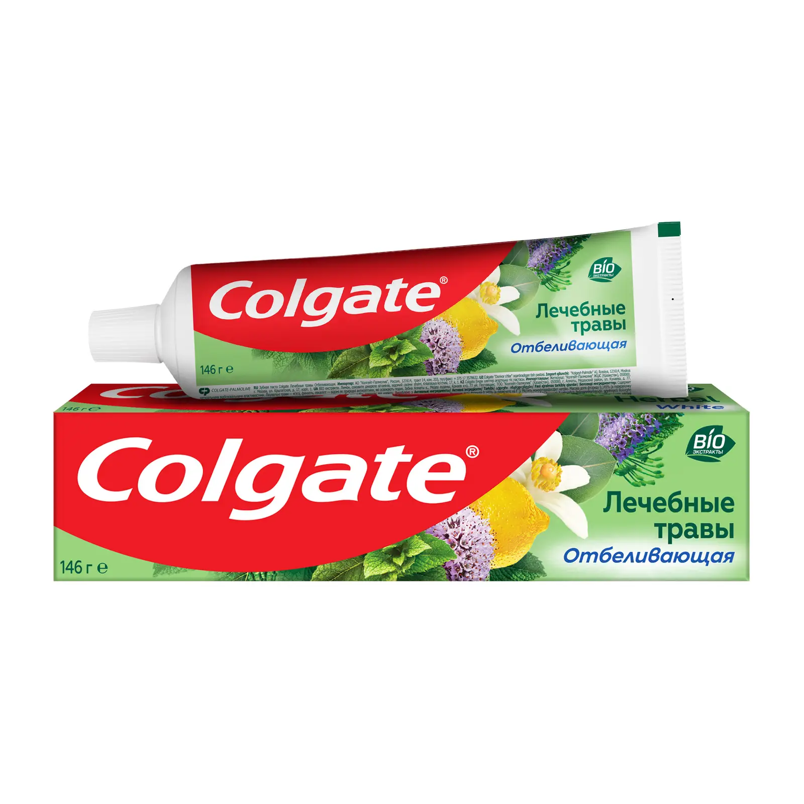 Зубная паста Colgate Лечебные травы отбеливающая 100мл